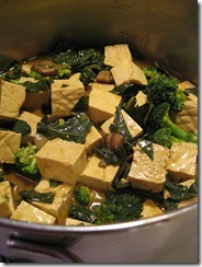 Glico curry tofu, collards, broccoli (4)